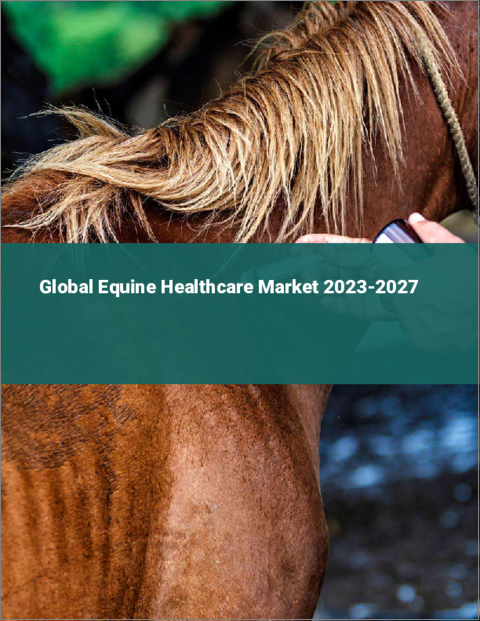 表紙：世界の馬ヘルスケア市場2023-2027