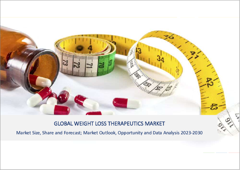 表紙：減量治療の世界市場：2023-2030