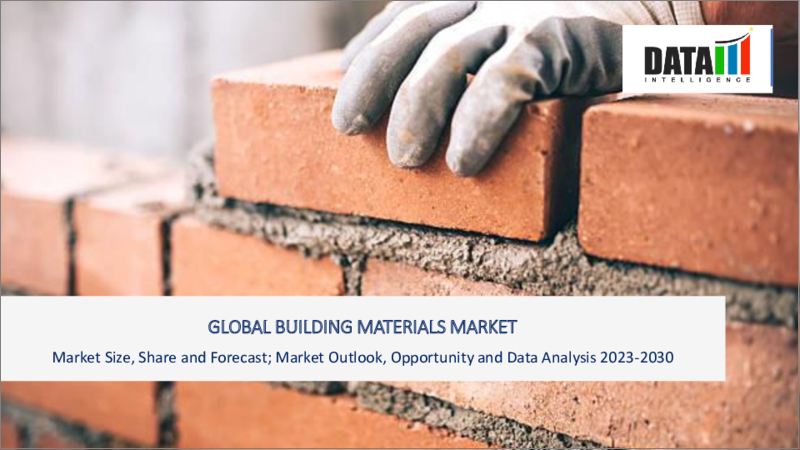 表紙：建築材料の世界市場-2023-2030