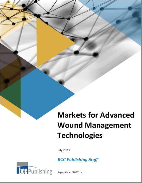 表紙：先進創傷管理技術の世界市場