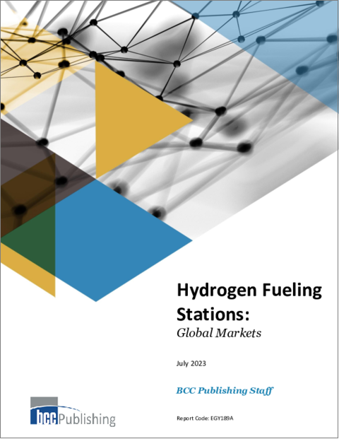 表紙：水素燃料補給ステーションの世界市場