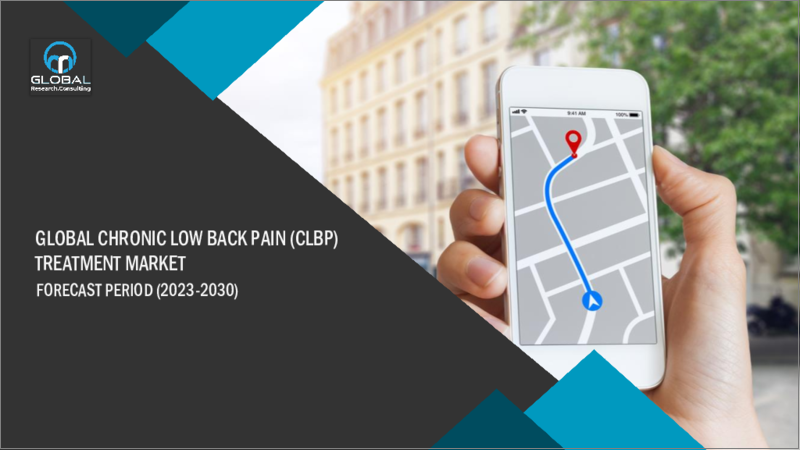 表紙：慢性腰痛（CLBP）治療の世界市場2023-2030
