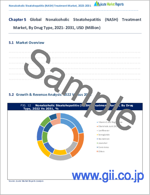 サンプル2：非アルコール性脂肪肝炎（NASH）治療薬市場- 成長、将来展望、競合分析、2023年～2031年