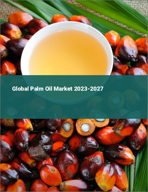 表紙：パーム油の世界市場 2023-2027