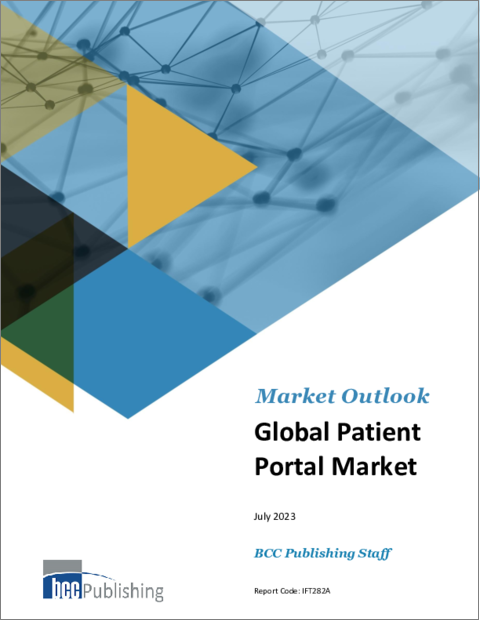 表紙：患者ポータルの世界市場