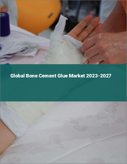 表紙：骨セメント接着剤の世界市場 2023-2027