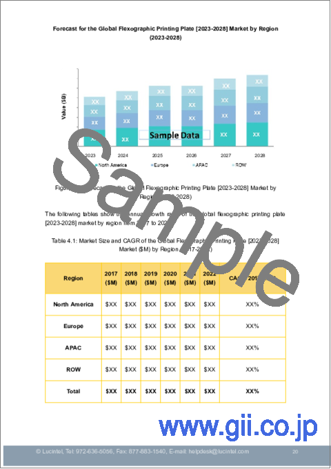 サンプル1：フレキソ印刷版市場：動向、機会、競合分析【2023-2028年】