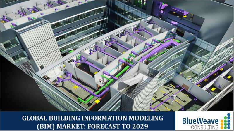 表紙：ビルディングインフォメーションモデリング（BIM）市場 - 世界の市場規模、シェア、動向分析、機会、予測レポート：2019年～2029年