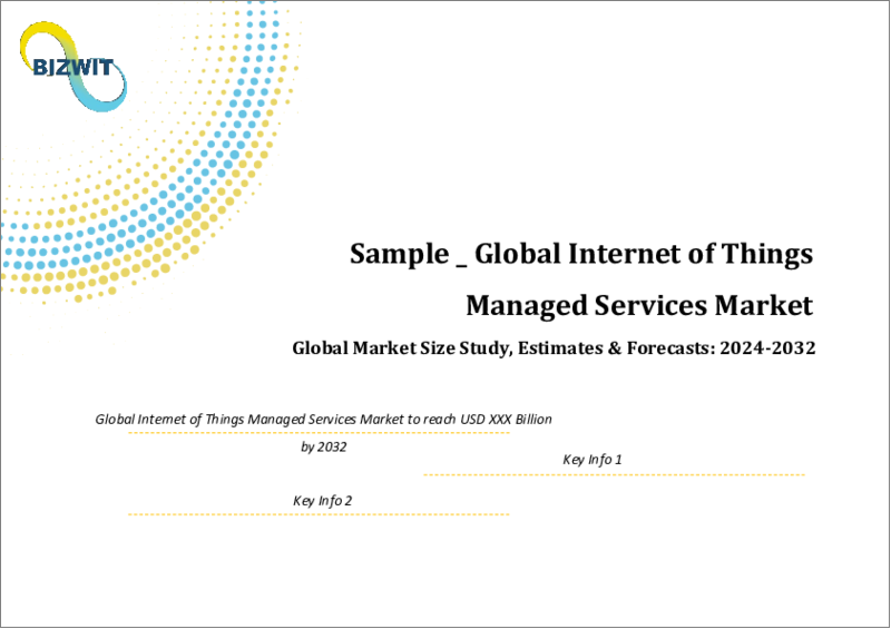表紙：IoTマネージドサービスの世界市場規模調査＆予測：用途別、エンドユーザー別、地域別分析、2023-2030年