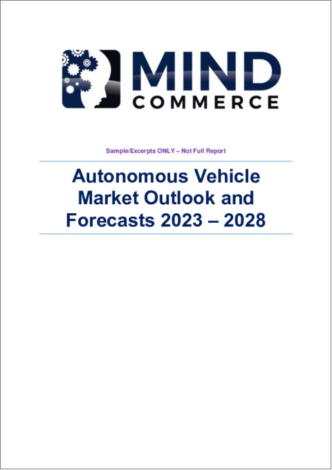 表紙：自律走行車市場：自律走行レベル別、パワートレインタイプ別、コンポーネント別、サポート技術別（5G、AI、エッジコンピューティング）：2023年～2028年