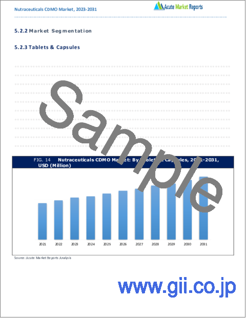 サンプル2：栄養補助食品CDMO市場- 成長、将来展望、競合分析、2023年～2031年