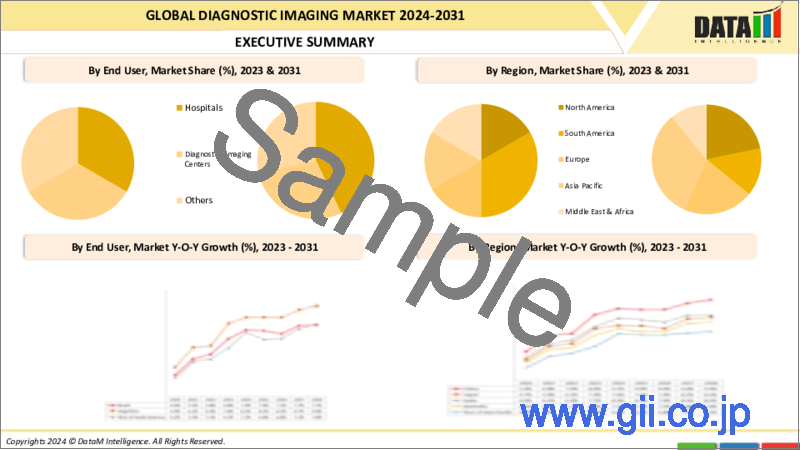 サンプル2：画像診断の世界市場-2023年～2030年