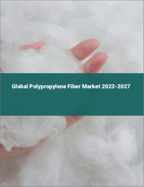 表紙：ポリプロピレン繊維の世界市場 2023-2027