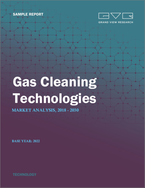 表紙：ガス洗浄技術の市場規模、シェア、動向分析レポート：製品別、最終用途別、地域別、セグメント別予測、2023年～2030年
