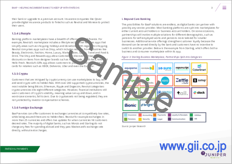 サンプル1：BaaP (Banking-as-a-Platform)：市場予測・動向・戦略 (2023年～2028年)