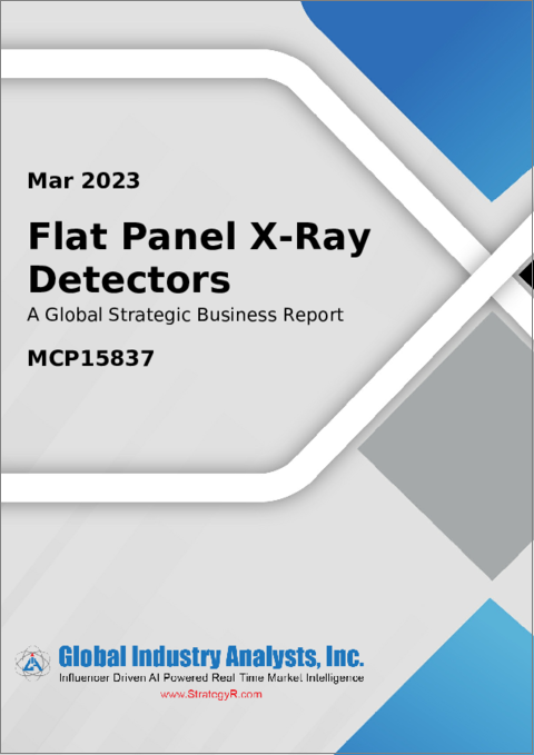 表紙：フラットパネルX線検出器の世界市場