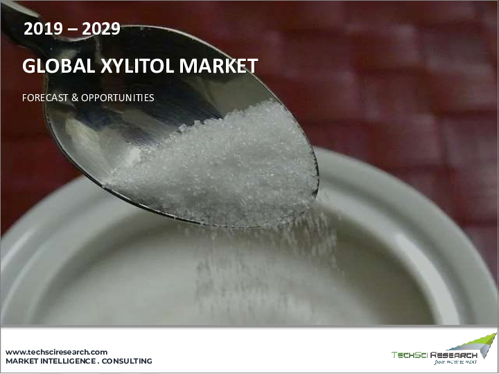 表紙：キシリトール市場- 世界の産業規模、シェア、動向、機会、予測、2018-2028年