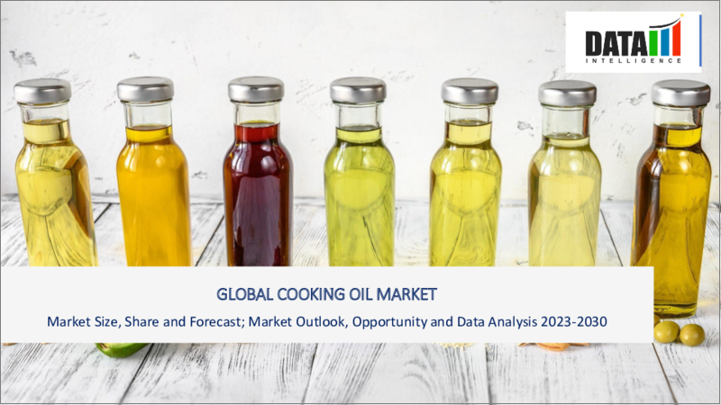 表紙：料理油の世界市場-2023年～2030年