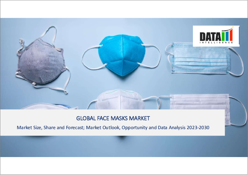 表紙：フェイスマスクの世界市場-2023年～2030年