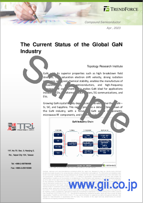 サンプル2：世界のGaN産業の現状