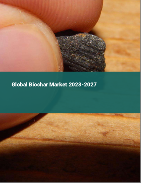 表紙：バイオ炭の世界市場 2023-2027