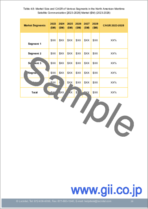 サンプル2：海上衛星通信市場：動向、機会、競合分析【2023-2028年】