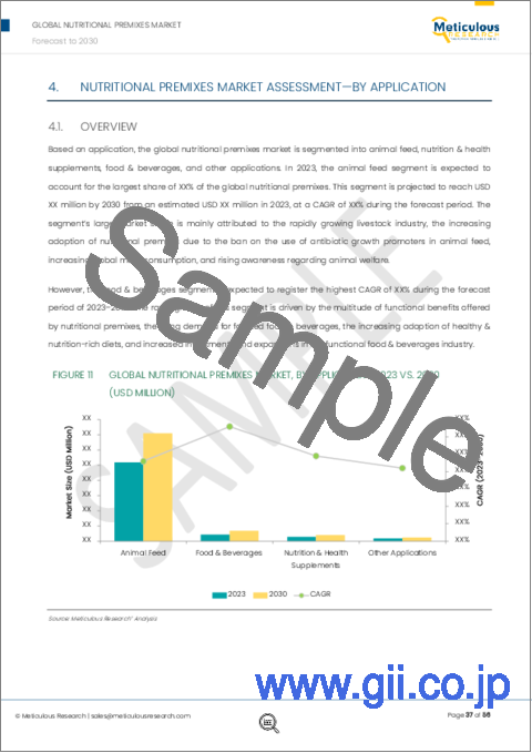 サンプル2：栄養プレミックス市場：タイプ別（複合栄養プレミックス、ビタミンプレミックス）；形態別（粉末、液体）；用途別（動物飼料、飲食品）；地域別-2030年までの世界予測