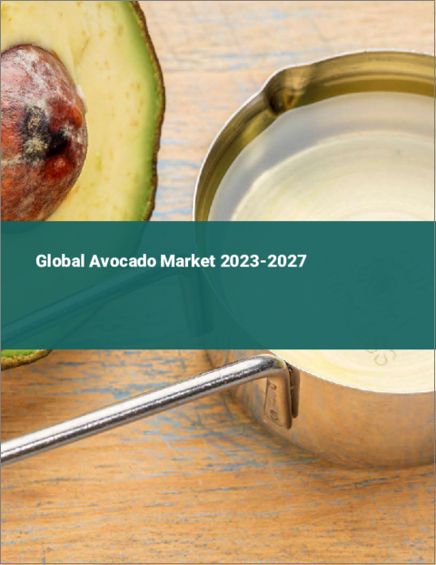 表紙：アボカドの世界市場 2023-2027