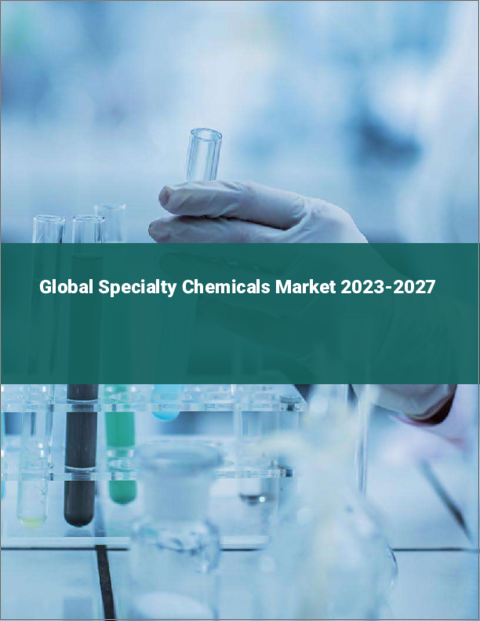 表紙：特殊化学品の世界市場 2023-2027