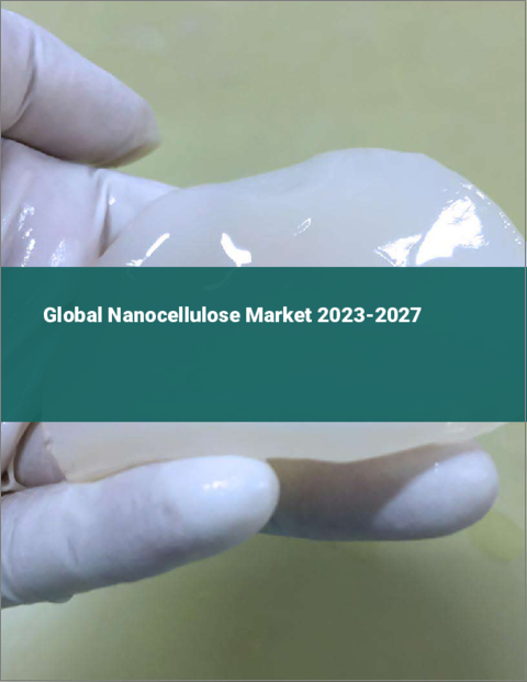 表紙：ナノセルロースの世界市場 2023-2027
