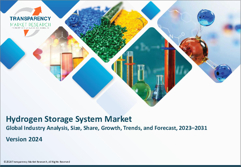 表紙：水素貯蔵システム市場：世界の業界分析、規模、シェア、成長、動向、予測、2023年から2031年
