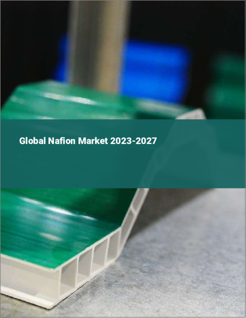表紙：ナフィオンの世界市場 2023-2027