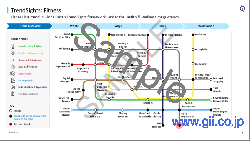 サンプル1：フィットネス - Consumer TrendSights Analysis（2023年）