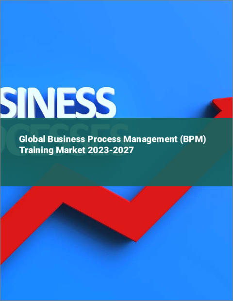 表紙：BPM（ビジネスプロセス管理）トレーニングの世界市場 2023-2027