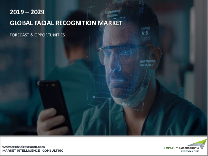 表紙：顔認識市場- 世界の産業規模、シェア、動向、機会、予測、2018-2028年