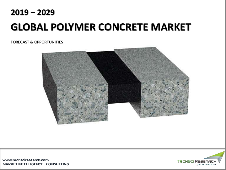 表紙：ポリマーコンクリート市場- 世界の産業規模、シェア、動向、機会、予測、2018～2028年