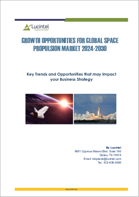 表紙：宇宙推進市場レポート：2030年までの動向、予測、競合分析