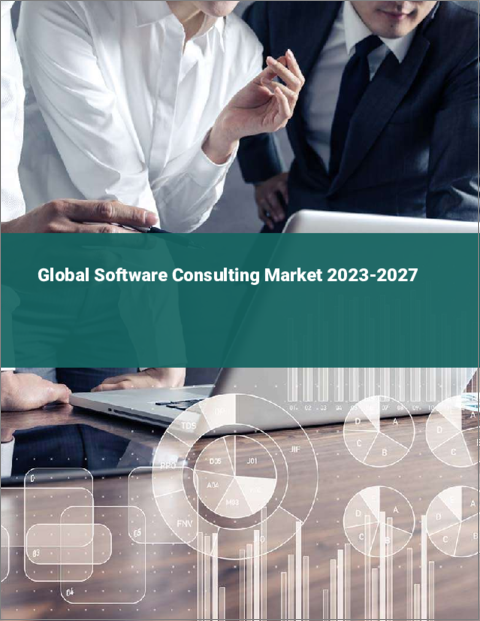 表紙：ソフトウェアコンサルティングの世界市場 2023-2027