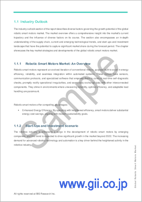 サンプル1：ロボティックスマートモーターの世界市場 (2023～2033年)：ロボットタイプ・電圧・コンポーネント・国別の分析・予測