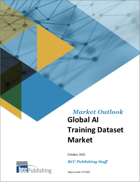 表紙：AIトレーニングデータセットの世界市場