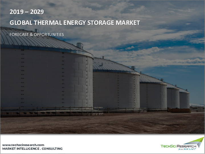 表紙：熱エネルギー貯蔵市場-世界の産業規模、シェア、動向、機会、予測、2018～2028年、技術別、貯蔵材料別、用途別、エンドユーザー別、地域別、競合