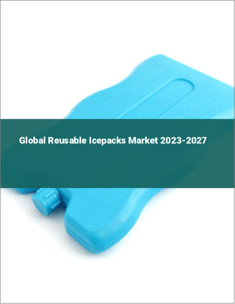 表紙：再利用式アイスパックの世界市場 2023-2027