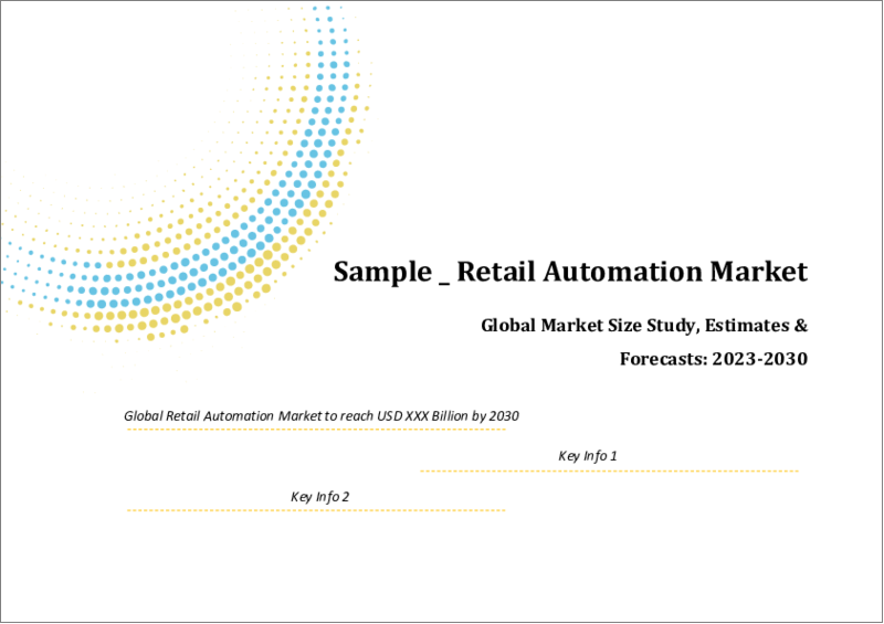 表紙：リテールオートメーションの世界市場規模調査＆予測、タイプ別、エンドユーザー別、地域別分析、2023-2030年
