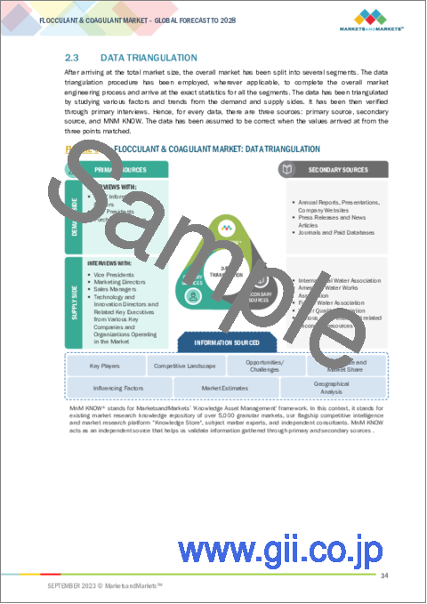 サンプル1：凝集剤および凝固剤の世界市場：タイプ別、最終用途産業別、地域別-2028年までの予測