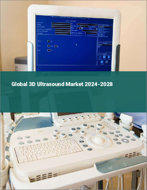 表紙：3D超音波の世界市場 2024-2028