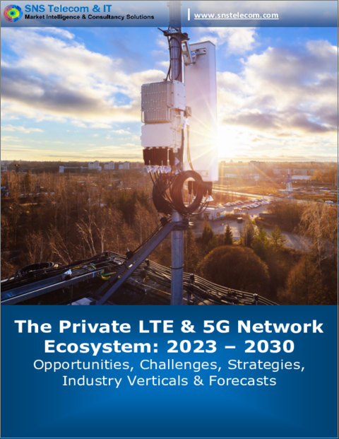 表紙：ユーティリティ向けプライベート5G/4Gセルラーネットワーク：2023～2030年