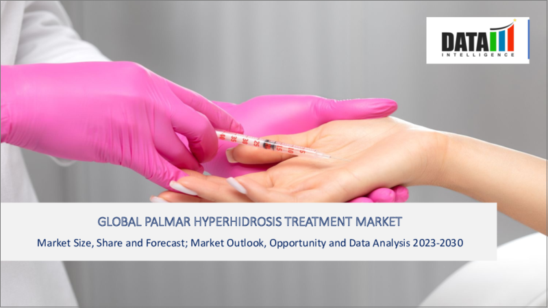 表紙：手掌多汗症治療の世界市場-2023年～2030年