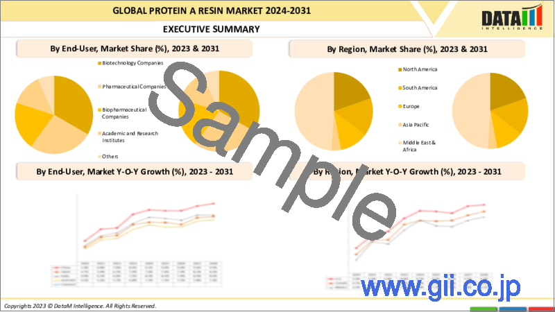 サンプル2：プロテインA樹脂の世界市場-2023年～2030年