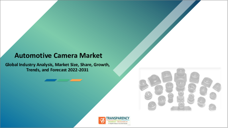 表紙：車載カメラ市場：世界の業界分析、規模、シェア、成長、動向、予測、2023～2031年