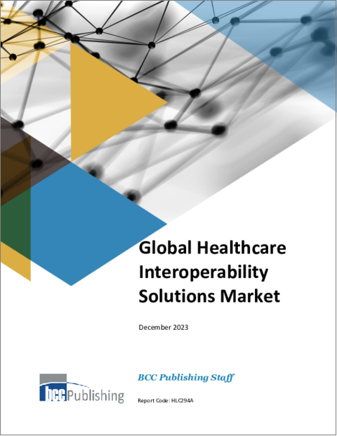 表紙：医療向け相互運用性ソリューションの世界市場